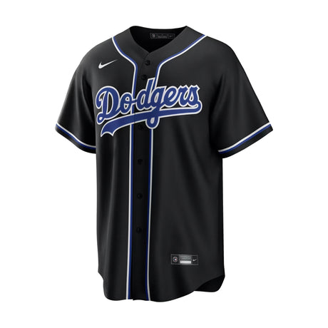 Los Angeles Dodgers Shohei Ohtani "Lights Out" Black Home Replica Jersey