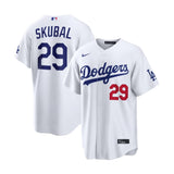 Los Angeles Dodgers Tarik Skubal White Home Stadium Jersey