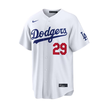 Los Angeles Dodgers Tarik Skubal White Home Stadium Jersey