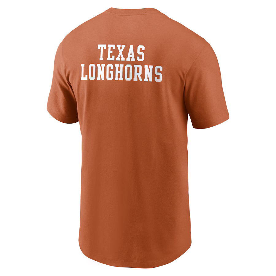 Texas Longhorns Nike 2-Hit Stacked T-Shirt