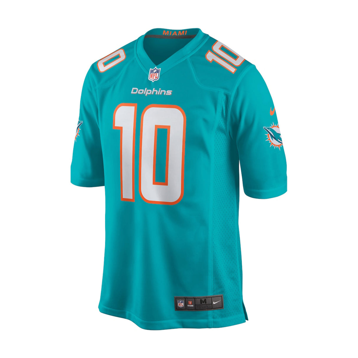 Miami Dolphins Tyreek Hill Aqua Game Jersey