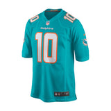Miami Dolphins Tyreek Hill Aqua Game Jersey