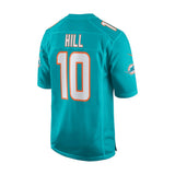 Miami Dolphins Tyreek Hill Aqua Game Jersey