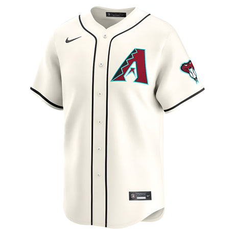 Arizona Diamondbacks Home Cream Limited Jersey By Nike®