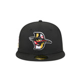 Delmarva Shorebirds Theme Nights Black 59FIFTY Fitted Hat