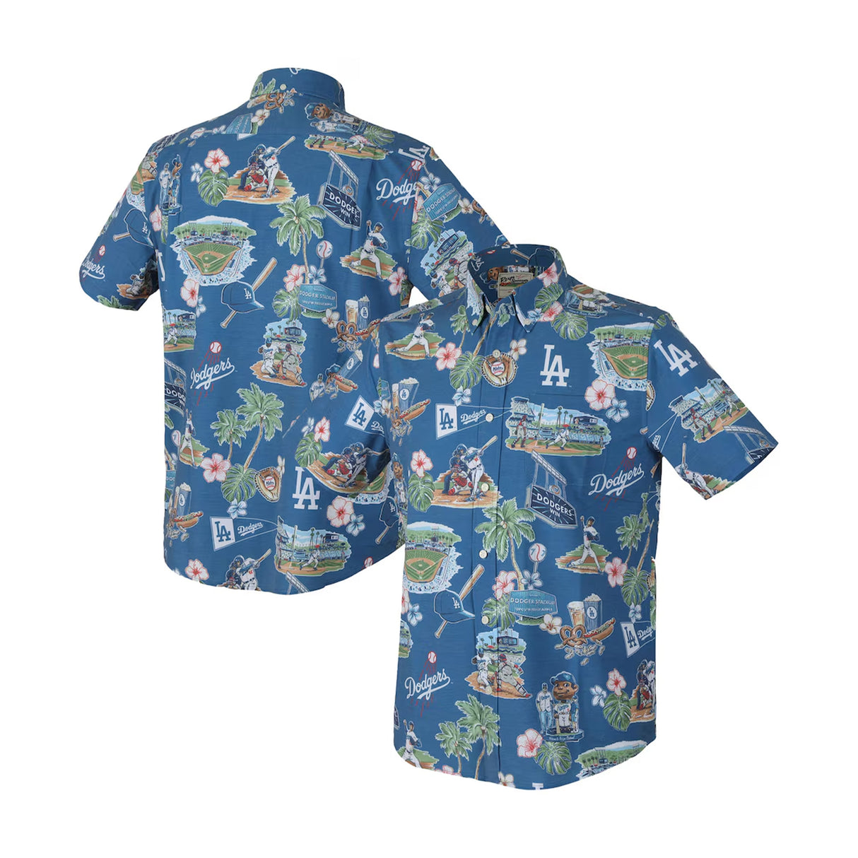 Los Angeles Dodgers Scenic Button-Up Shirt