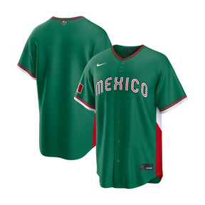 Mexico 2026 World Baseball Classic Green Replica Jersey - Nike - 36040471901