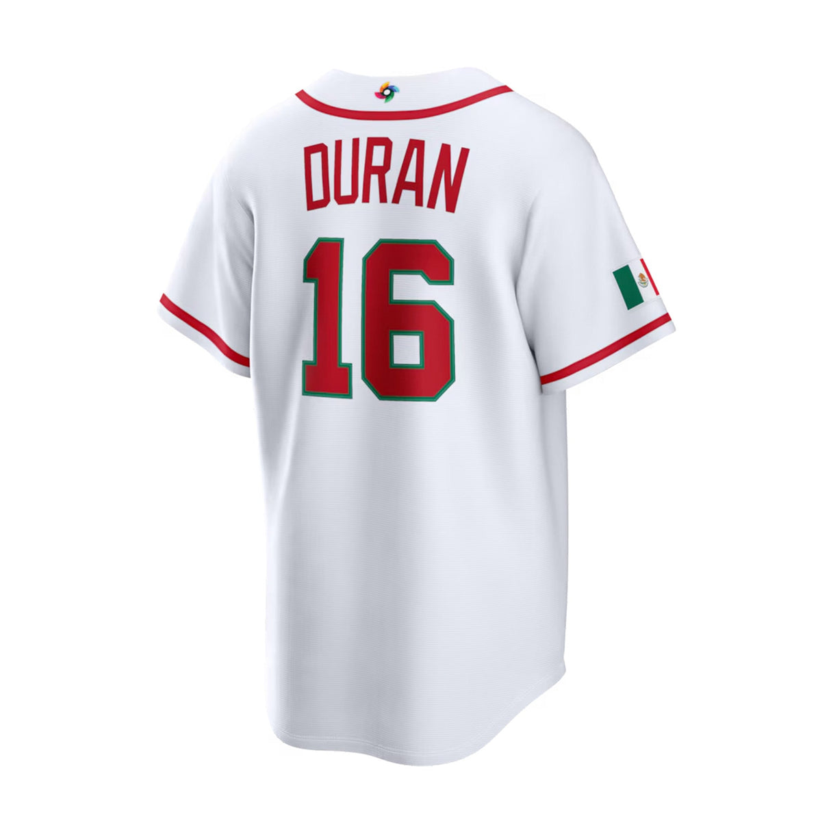Mexico 2026 World Baseball Classic Jarren Duran 16 White Home Stadium Jersey - Nike - 360402713109