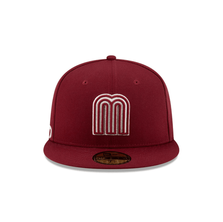 Mexico Baseball Maroon 59FIFTY Fitted - New Era - 