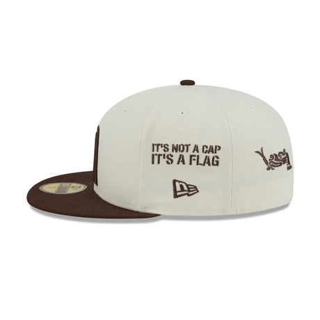 Mexico Baseball New Era Anniversary Logos Brown Visor 59FIFTY Fitted - New Era - 