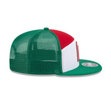 Mexico World Baseball Classic Tricolor 9FIFTY Snapback Trucker Hat - New Era - 360503713