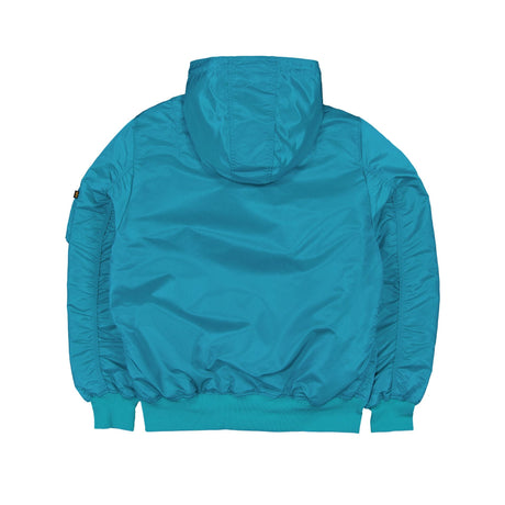 Miami Dolphins Alpha Industries L - 2B Hooded Bomber Jacket - New Era - 