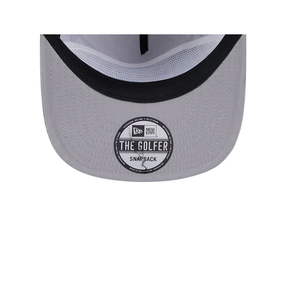 Miami Dolphins Corduroy Gray Golfer Snapback Hat - New Era - 231513113