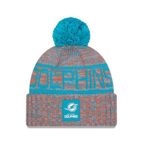 Miami Dolphins Knit Pom Beanie - New Era - 