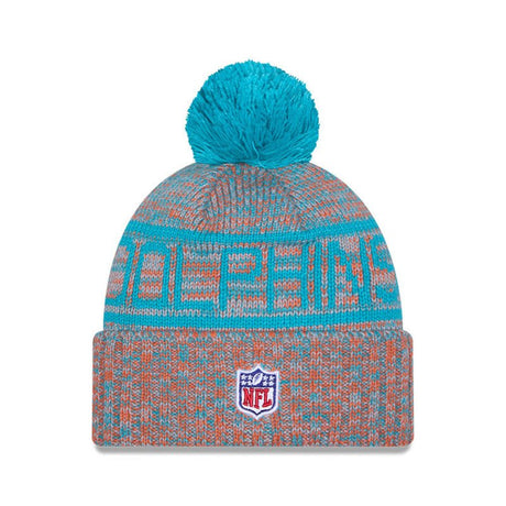 Miami Dolphins Knit Pom Beanie - New Era - 