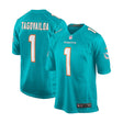 Miami Dolphins Tua Tagovailoa Aqua Game Jersey - Nike - 23600111301