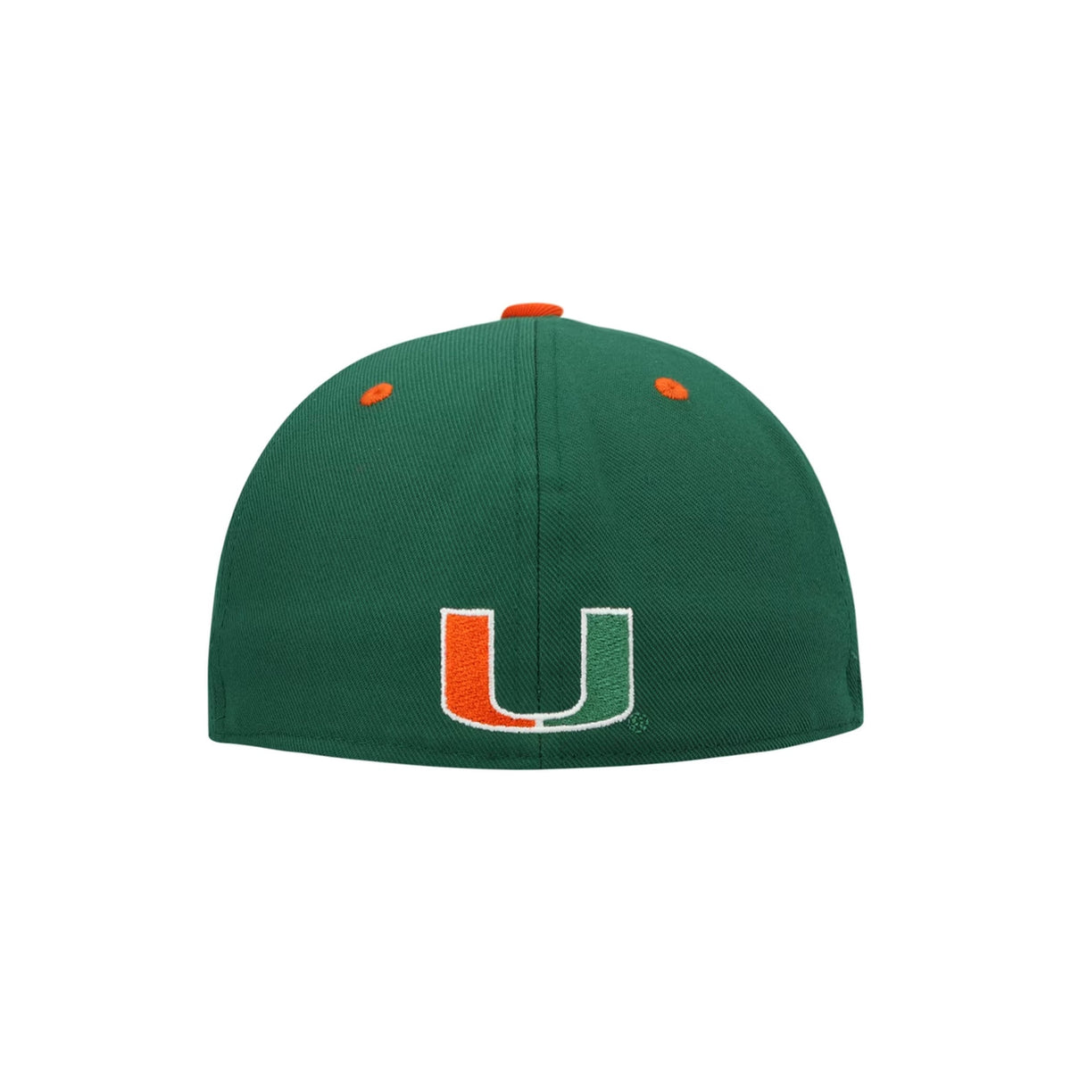 Miami Hurricanes Alternate Logo Green Fitted Hat - Adidas - 10570263501