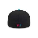 Miami Marlins 2025 City Connect Black 59FIFTY Fitted Hat - New Era - 23310841601