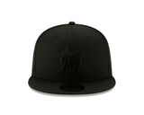 Miami Marlins Authentic Collection Blackout Basic 59FIFTY Fitted - New Era - 