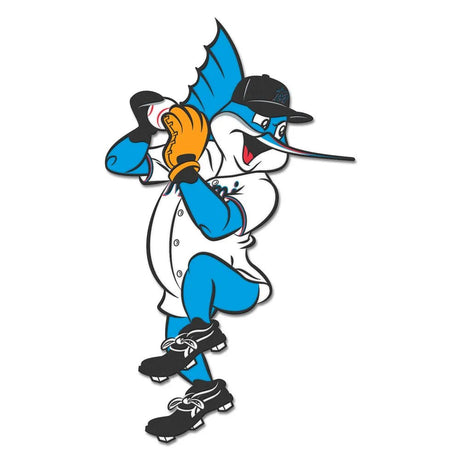 Miami Marlins Billy The Marlin Mascot Collector Enamel Pin - Wincraft - 3236014165