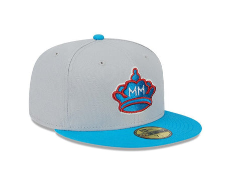 Miami Marlins Blue/Gray City Connect 59FIFTY Fitted - New Era - 