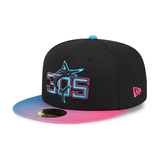 Miami Marlins City Connect 2025 59FIFTY Fitted - Blue & Pink - New Era - 