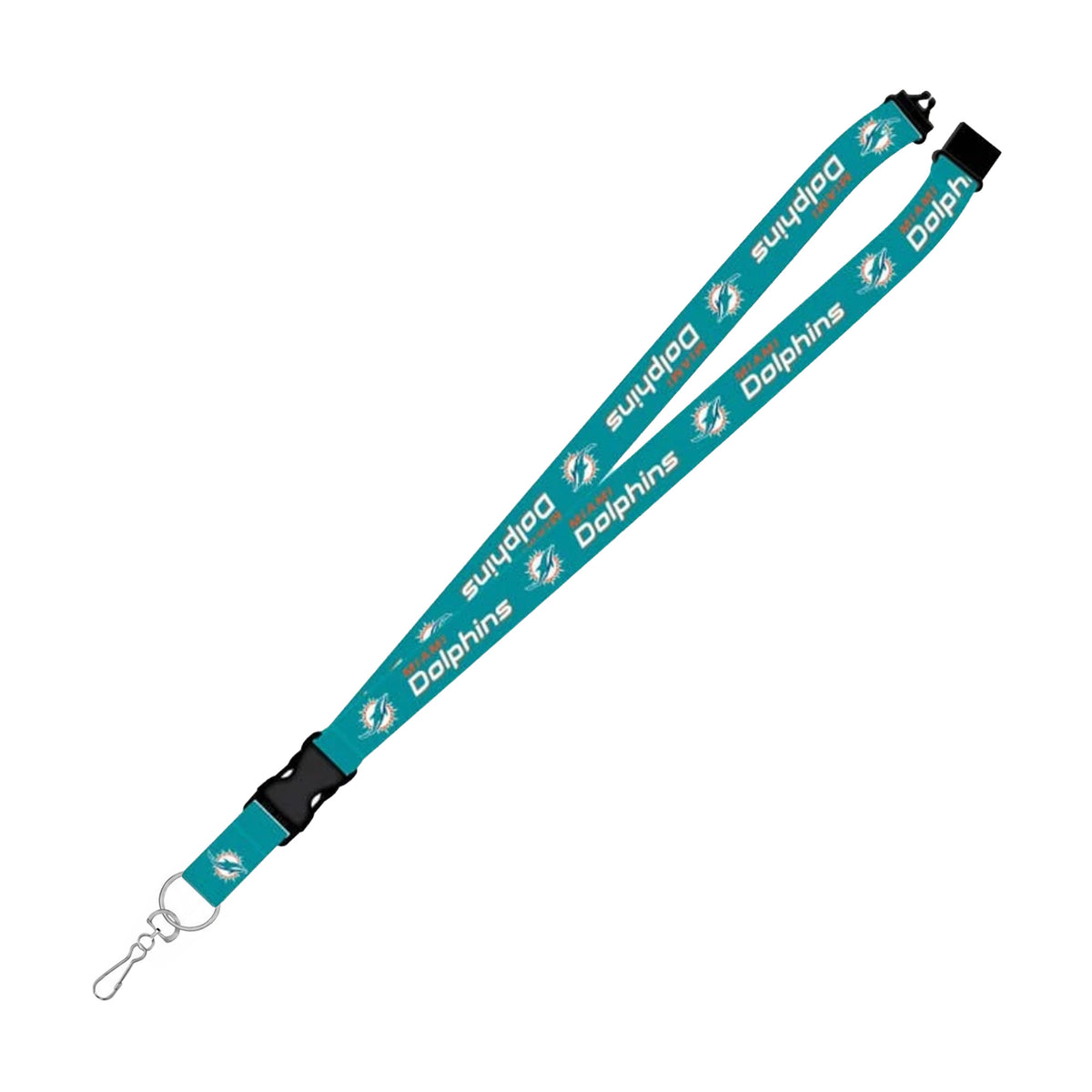 Miami Dolphins Aqua Lanyard