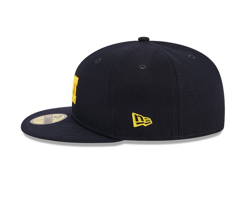 Michigan Wolverines Navy 59FIFTY Fitted Hat - New Era - 