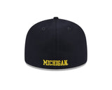 Michigan Wolverines Navy 59FIFTY Fitted Hat - New Era - 
