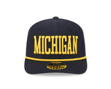 Michigan Wolverines Navy 9SEVENTY Stretch - Snap Hat - New Era - 234301637