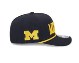 Michigan Wolverines Navy 9SEVENTY Stretch - Snap Hat - New Era - 234301637