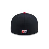 Midland Angels Moose Navy Blue & Red 59FIFTY Fitted Hat - New Era - 236201401101