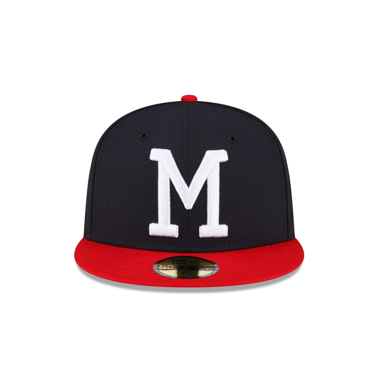 Milwaukee Braves 1957 World Series Cooperstown Collection Navy 59FIFTY Fitted Hat - New Era - 23020240512