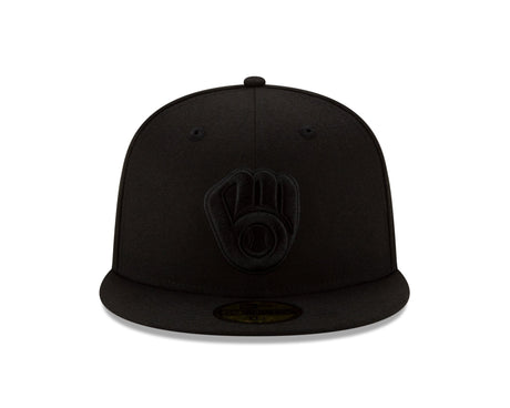 Milwaukee Brewers Authentic Collection Blackout 59FIFTY - New Era - 