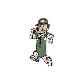 Milwaukee Brewers Brett Wurst Mascot Green Embroidered Patch - The Emblem Source - 