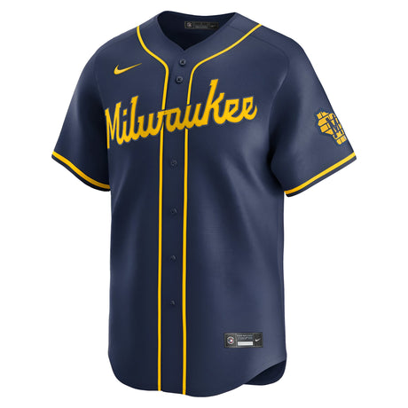 Milwaukee Brewers City Connect Midnight Navy Limited Jersey By Nike® - Nike - 