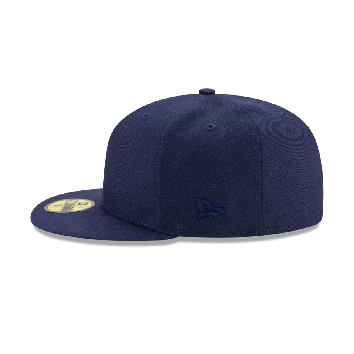 Milwaukee Brewers Cooperstown 40th Anniversary Side Patch Navy 59FIFTY Fitted Hat - New Era - 23860740601