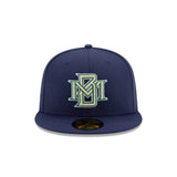 Milwaukee Brewers Cooperstown 40th Anniversary Side Patch Navy 59FIFTY Fitted Hat - New Era - 23860740601