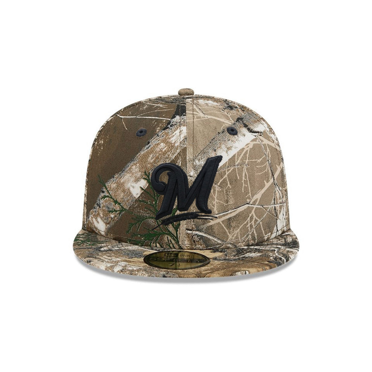 Milwaukee Brewers Cooperstown Collection Realtree APX 59FIFTY Fitted Hat - New Era - 23863740612