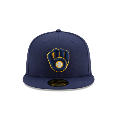 Milwaukee Brewers Home Authentic Collection On - Field 59FIFTY Fitted - New Era - 