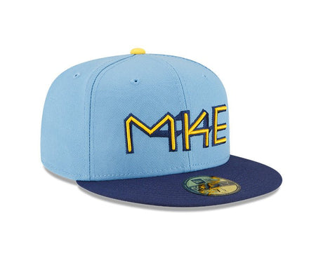 Milwaukee Brewers Light Blue City Connect 2022 59FIFTY Fitted - New Era - 