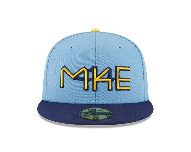 Milwaukee Brewers Light Blue City Connect 2022 59FIFTY Fitted - New Era - 