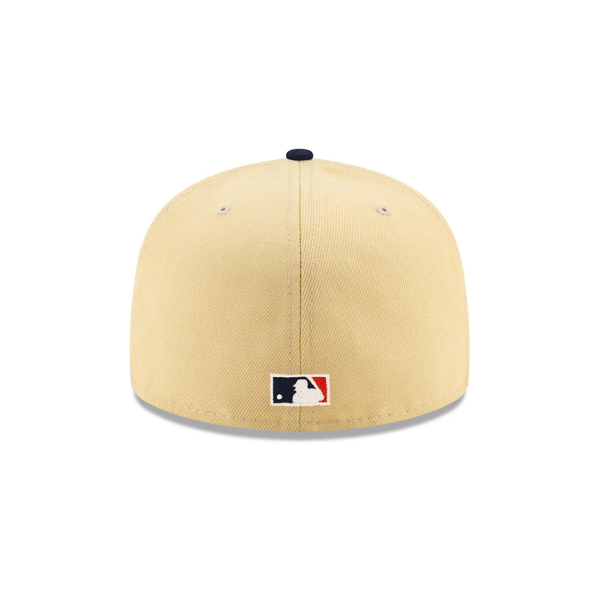 Milwaukee Brewers Mascot 50th Anniversary Patch 59FIFTY Fitted - Beige & Navy - New Era - 