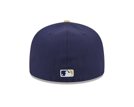 Milwaukee Brewers Navy Cooperstown Collection Retro 59FIFTY Fitted Hat - New Era - 