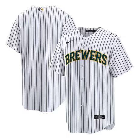 Milwaukee Brewers Nike White Alternate Limited Jersey - Nike - 