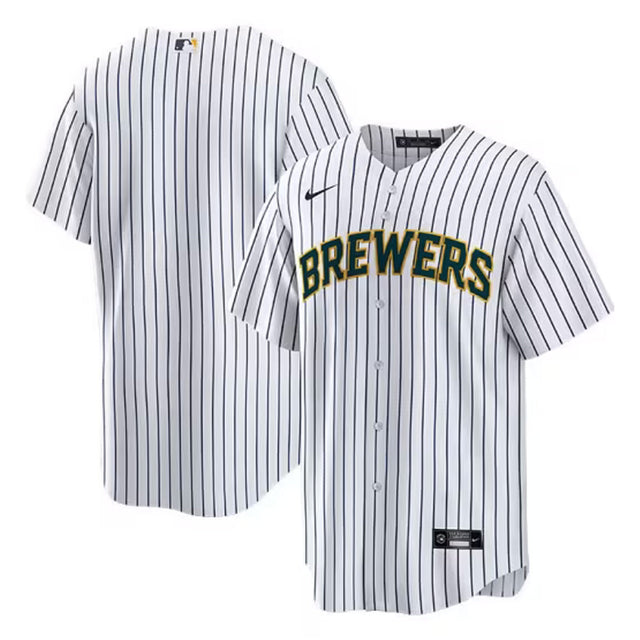 Milwaukee Brewers Nike White Alternate Limited Jersey - Nike - 