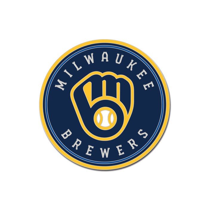 Milwaukee Brewers Round Logo Collector Enamel Pin - Wincraft - 3236014063