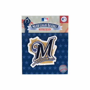 Milwaukee Brewers State Outline “M” Embroidered Patch - The Emblem Source - 
