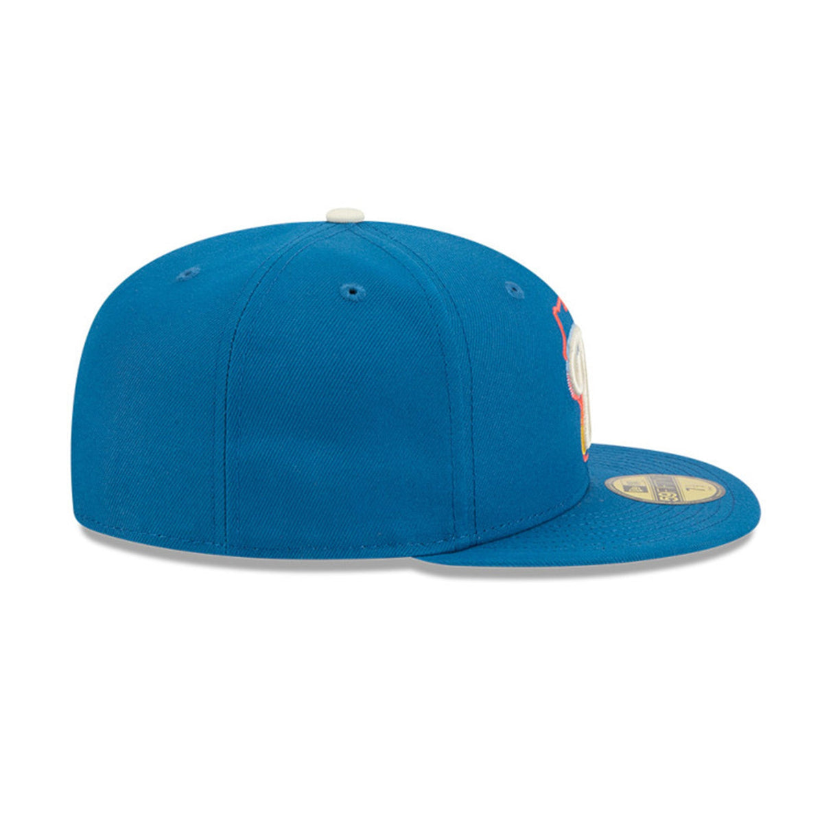 Milwaukee Brewers Wisconsin Outline Blue 59FIFTY Fitted Hat - New Era - 23311140602