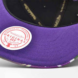 Milwaukee Bucks Black/Green Snapback Hat - Mitchell & Ness - 